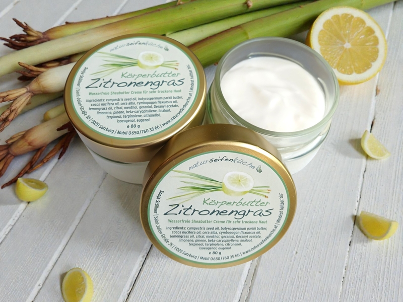 Körperbutter Zitronengras