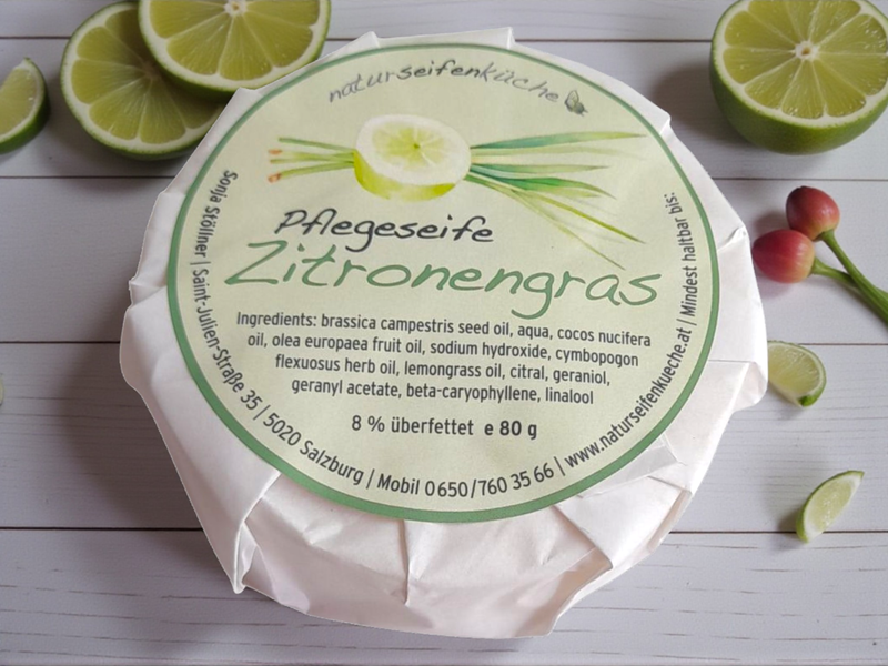Pflegeseife Zitronengras