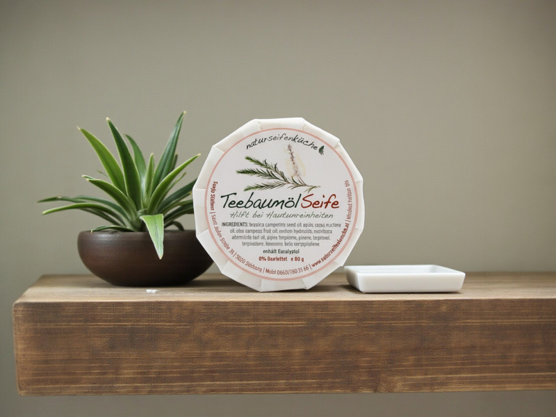 Teebaumöl Pflegeseife